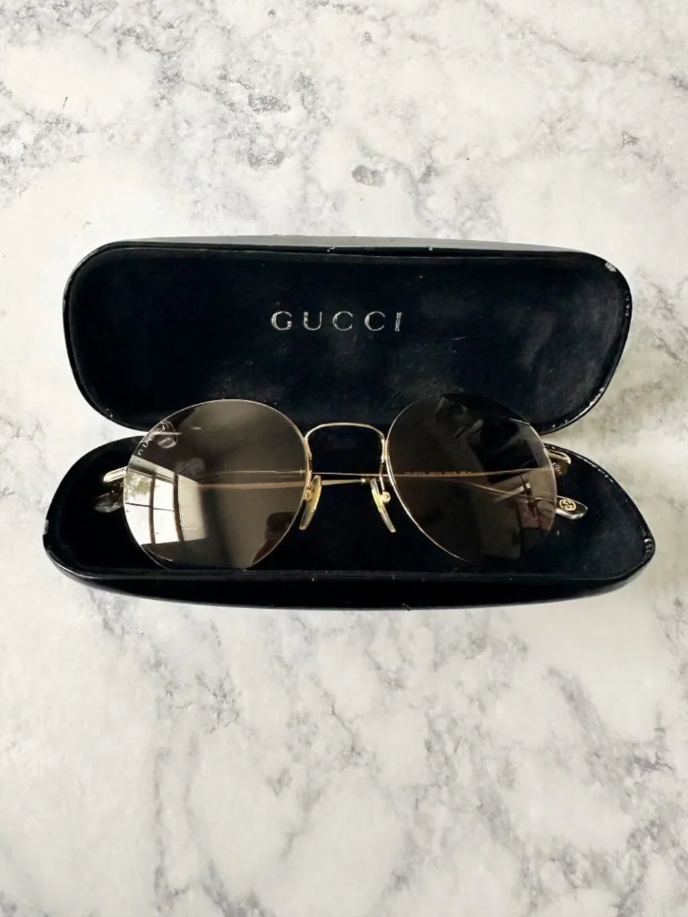 Gucci Round Gold Sunglasses 4273/S